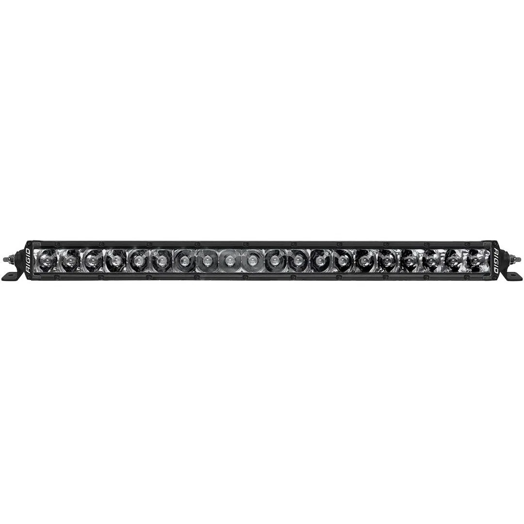 920214BLK – RIGID IND Light Bar, LED 20 Inch Length Clear Bulb 118 Watt/ 8.43 Amp Draw Spot Beam 15840 Raw Lumens Bla...